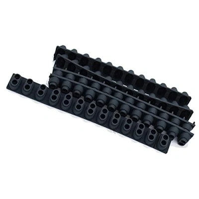 Immagine di 5 pcs Silicone Conduttivo Gomma compatibile Yamaha PSR GX76/PSR E433/PSR E423/PSR E413/PSR E403/PSR E313/YTP 420 MM6 etc conduttiva