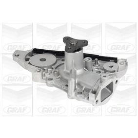 Immagine di GRAF PA931 Pompa acqua con guarnizione meccanico Metallo per trasmissione cinghia Poly V MAZDA: MX 5 2, I, 3