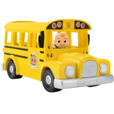 Immagine di CoComelon CMW0015 Bus con suono e il personaggio di JJ, giocattolo per bambini dai 2 anni in su