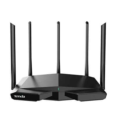 Immagine di Tenda RX27 Pro Router WiFi 6E AX5700 Tri Band, Porta Gigabit, Banda 6 GHz, CPU Quad core 1.7GHz, Wi Fi+, Client e Server VPN, OFDMA/MU MINO/WPA3