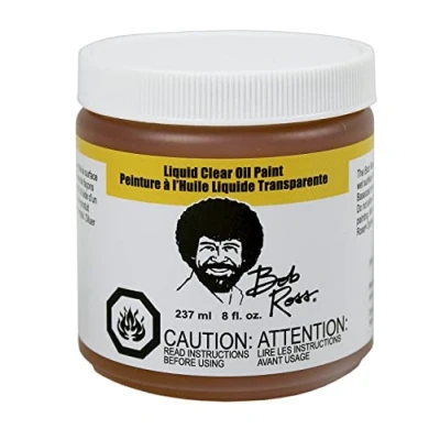Immagine di SG istruzione BR 50006237 Bob Ross liquido trasparente pittura ad olio, 250 ml