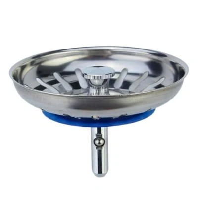 Immagine di Minismus Tappo per Lavello 82 mm Universale Cucina Perni 32 Inclusi Tappi Lavandino Filtro Acciaio Inox Non si Intas