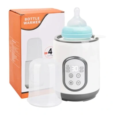 Immagine di Jinlaili Scaldabiberon 4 in 1, Scaldabaschette per Riscaldamento Rapido, Elettrico, Scaldalatte Formula, Portatile Latte Materno Riscaldatore Di Alimenti Bambini