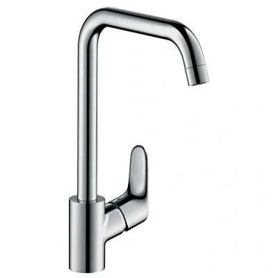 Immagine di hansgrohe Focus M41 Rubinetto da cucina (1 getto), Miscelatore con altezza bocca 260 mm, monocomando girevole, cromo, 31820000