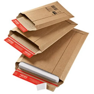 Immagine di Colompac Rigid Plus CP010.04 Plico (L x A P) 235 340 35 mm Marrone adatto per formato carta=DIN A4+ 1 pz.