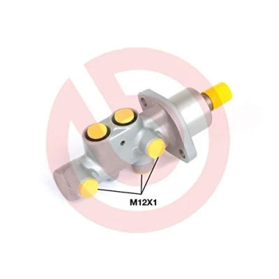 Immagine di BREMBO M 61 075 Pompa Freno 22,2 Alluminio 12 x 1 (3) PEUGEOT: 206 Hatchback, SW