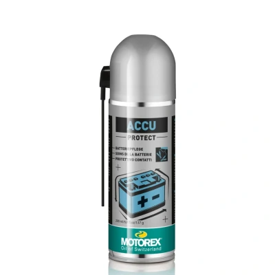 Immagine di MOTOREX Accu Protect 7611197163923 Grasso poli batteria 200ml elevata protezione anticorrosiva, idrorepellente aerosol