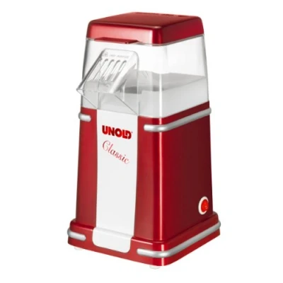 Immagine di Unold Classic 48525 Macchina per i popcorn Rosso, Bianco