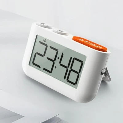 Immagine di Gentpovth Timer da Cucina Ampio Display LCD, Digitale, Cronometro Magnetico con Supporto, per Bambini, Digitale Allarme Acustico Cucina, Bagno, Aula