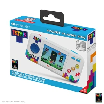 Immagine di My Arcade DGUNL 7028 Tetris Pocket Player Pro Portable Handheld Gaming System