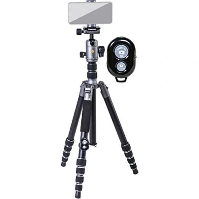 Immagine di Vanguard Veo 3GO 265HAB Treppiede da viaggio compatto in alluminio con testa a sfera