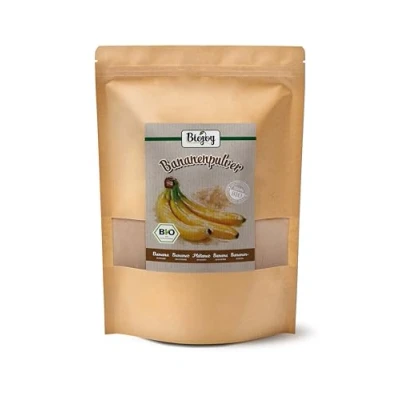 Immagine di Biojoy Banana in Polvere BIO (1 kg), ideale per latte e frullati, senza additivi