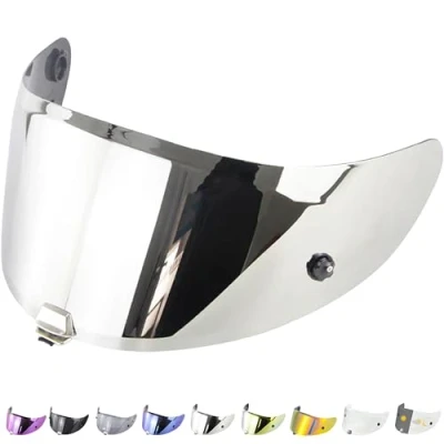 Immagine di Everalo Visiera Casco Compatibile con Hjc Rpha 70 11 Hj26 Pinlock e Tear Off Ready Antigraffio Antinebbia (Specchio)