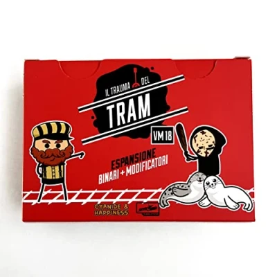 Immagine di Asmodee Il Trauma del Tram: Binari e Modificatori, Espansione Gioco di Carte per Adulti, Edizione in Italiano, 8534