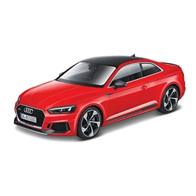 Immagine di Bauer Spielwaren Bburago Audi RS5 Coupe (2019): modellino auto in scala 1:24, porte e cofano apribile, 19 cm, colori assortiti, 1 pezzo