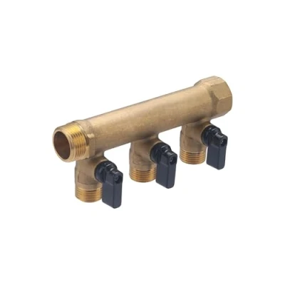 Immagine di Collettore Maschio Femmina 20x27 3 partenze a Valvole 15x21 NOYON &amp; THIEBAULT