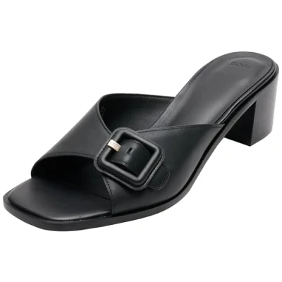 Immagine di BOSS Charlize_Mule50_VCBK, Muli Donna, Black, 36 EU