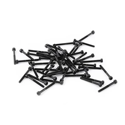 Immagine di M3 Viti a Testa Cilindrica Esagonale Set 12,9 Acciaio al Carbonio DIN912 4 50mm, Filettatura Completa, Finitura Semplice(M3*30mm(parzialmente filettata) 50Pz / Set)