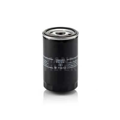 Immagine di MANN FILTER W 719/12 Filtro olio 3/4 16 UNF con una valvola blocco arretramento ad avvitamento VOLKSWAGEN: TRANSPORTER 3 Bus