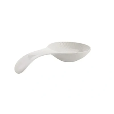Immagine di Maxwell Williams White Basics Poggia cucchiaio, in porcellana, colore: bianco, 23 x 11,5 3,5 cm