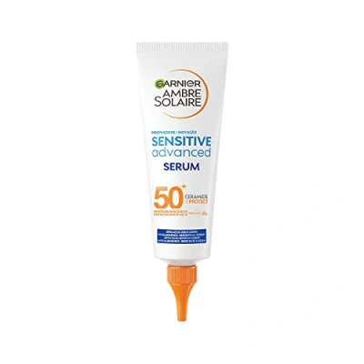 Immagine di Garnier Ambre Solaire Advanced Sensitive Serum SPF 50+ Crema solare, Taglia: 125 ml,