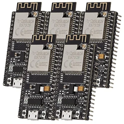 Immagine di AZDelivery NodeMCU ESP32 S Kit Bluetooth Audio BLE MCU Moduli di sviluppo Wifi Board con 2,4 GHz WLAN Dual Core CPU Processore integrato 2 in 1 Microcontroller incluso E Book