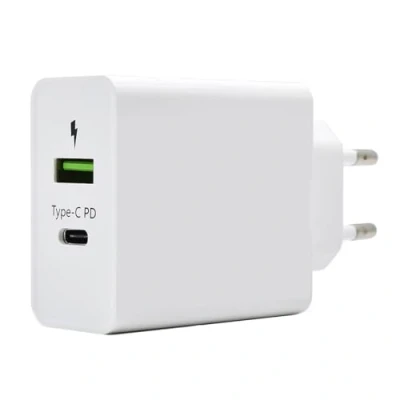 Immagine di iPhone 15/14/13/12/11/Pro/Max/Mini/SE/X/XR/XS/8/7, iPad Pro/Air, Air/Pods Pro, Samsung Galaxy Note, Huawei, XiaoMi etc., Caricabatterie USB C, Caricatore da Muro, 36W Type C Super Veloce, Senza Cavo