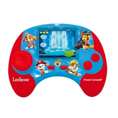 Immagine di LEXIBOOK Console éducative bilingue Français/anglais Pat&#039;Patrouille avec écran LCD 2,8 pouces rouge/bleu JCG100DPi1
