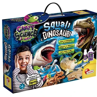 Immagine di LISCIANI Crazy Science Squali e Dinosauri, Feroci Predatori in Un Kit Scientifico, Multicolore, Talla Unica, 97586