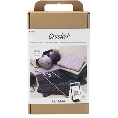 Immagine di Creativ Company Uncinetto, Kit per lavori manuali, Multicolore