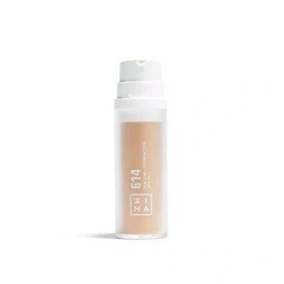 Immagine di 3INA MAKEUP The 3 in 1 Foundation 614 Nudo chiaro Fondotinta con Sottotono Neutro Primer Correttore e Coprente Professionale SPF 15 Vitamina C Vegan Cruelty Free