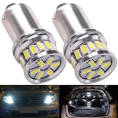 Immagine di HSUN BAY9S H21W LED lampadine con Canbus Senza Errori per la Luce di Lettura Indicatore e Molto Altro 6000K Bianco