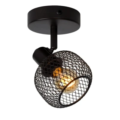 Immagine di Lucide Faretto a soffitto Maren, 1 luce, nero