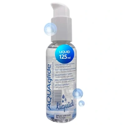 Immagine di JOYDIVISION AQUAglide liquid 125ml è un lubrificante liquido a base d&#039;acqua, compatibile con i preservativi in lattice.
