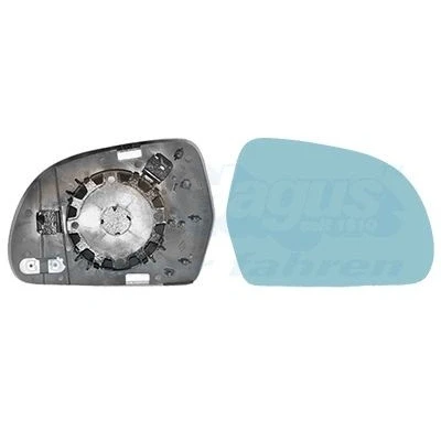 Immagine di VAN WEZEL 7623836 Vetro Specchio Retrovisore Dx AUDI: A4 B8 Avant, A3 Sportback, A5 SKODA: Octavia 2 Combi, II Hatchback