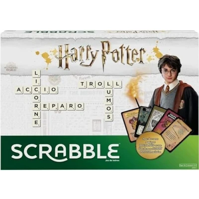 Immagine di Mattel Games Scrabble Harry Potter Gioco da tavolo e lettere 2 a 4 giocatori 10 anni