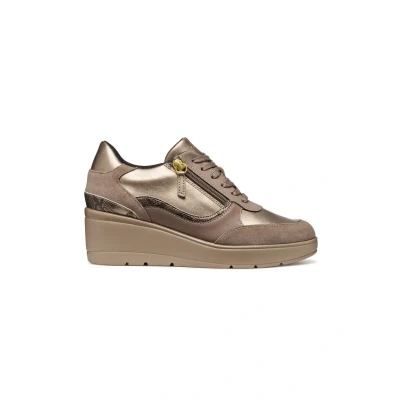 Immagine di Geox D Ilde, Scarpe da Ginnastica Donna, Beige, 38 EU