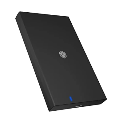 Immagine di ICY BOX alloggiamento per disco rigido USB C SSD/HDD da 2,5 pollici con 3.0 (5 Gbps), esterno SATA senza attrezzi, SSD fino a 9,5 mm di altezza, adattatore A, IB 200T C3