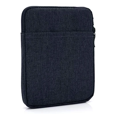 Immagine di MyGadget Borsa Nylon 6&quot; Case Protettiva per Tablet Custodia Sleeve E Reader Kindle Paperwhite Apple iPhone 12 Pro Colore Blu Scuro