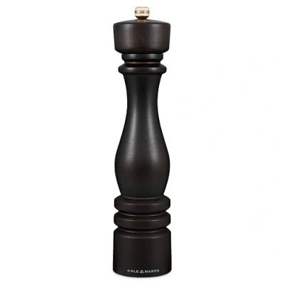 Immagine di Cole &amp; Mason H233082 London Legno di Cioccolato Macina Pepe, Precision+/Macinatura Regolabile, Faggio, 300mm, Include 1 x Macinino, Garanzia Vita sul Meccanismo