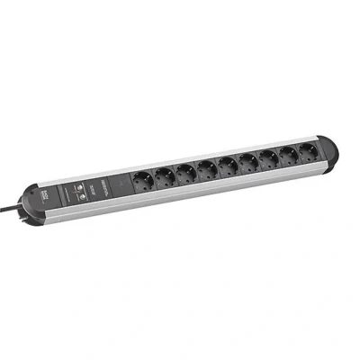 Immagine di Bachmann 331007 Multipresa Argento/Nero 1 pz.