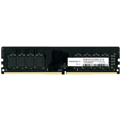 Immagine di Innovation IT 2666 16GB CL19 19 1.20V LD 8 Chip Memoria desktop DDR4 16 GB 1 x MHz 288pin DIMM Inno16G26662GS