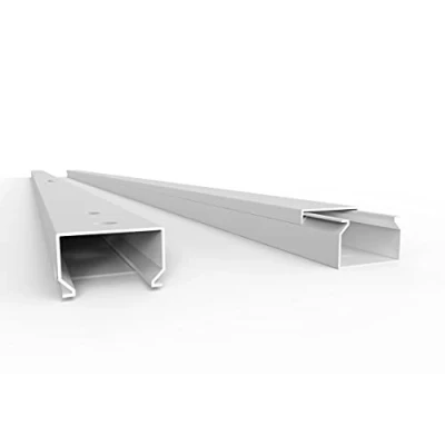 Immagine di Canalina per cavi Pro con foro inferiore, 2 m, 25 x 16 mm, 1 colore: bianco