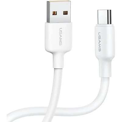 Immagine di P4Y Cavo di Ricarica e Dati USB Type C US SJ602 U84 Veloce 3A velocità trasferimento Dati: 480Mbps Materiale PVC, Resistente Durevole Bianco 2m