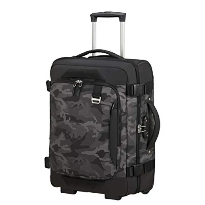 Immagine di Samsonite Midtown Borsone con 2 ruote, 55 cm, 43 L, Multicolore (Camo Grey)
