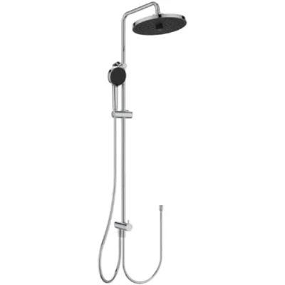Immagine di Ideal Standard Ceraflow T25+, Colonna doccia con deviatore, Kit completo per doccia, Cromato