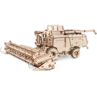 Immagine di EWA Eco Wood Art HARVESTING Combine with Grain Header
