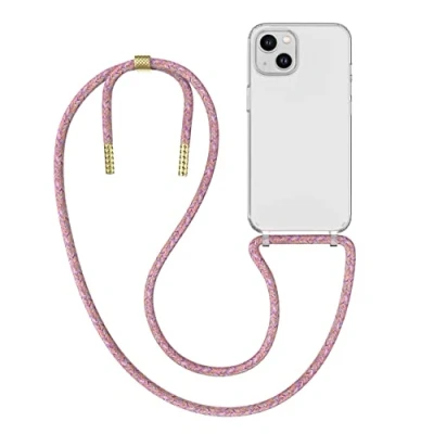 Immagine di MyGadget Cover per iPhone 13 Custodia con Corda Case Cordino Trasparente Antiurto Laccio Tracolla Practical Stylish Colorato