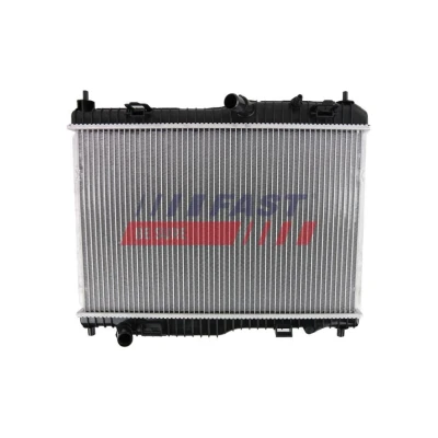 Immagine di FAST FT55580 Radiatore motore Alluminio 563 350 23 Alette di raffreddamento montate meccanicamente FORD: FIESTA 6, KA+ Hatchback, Ecosport Mk2