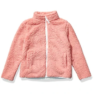 Immagine di Amazon Essentials Giacca con Cerniera Integrale in Pile Sherpa Bambine e Ragazze, Malva, 11 12 Anni